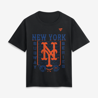 Women's Black New York Mets Subway Series T-Shirt