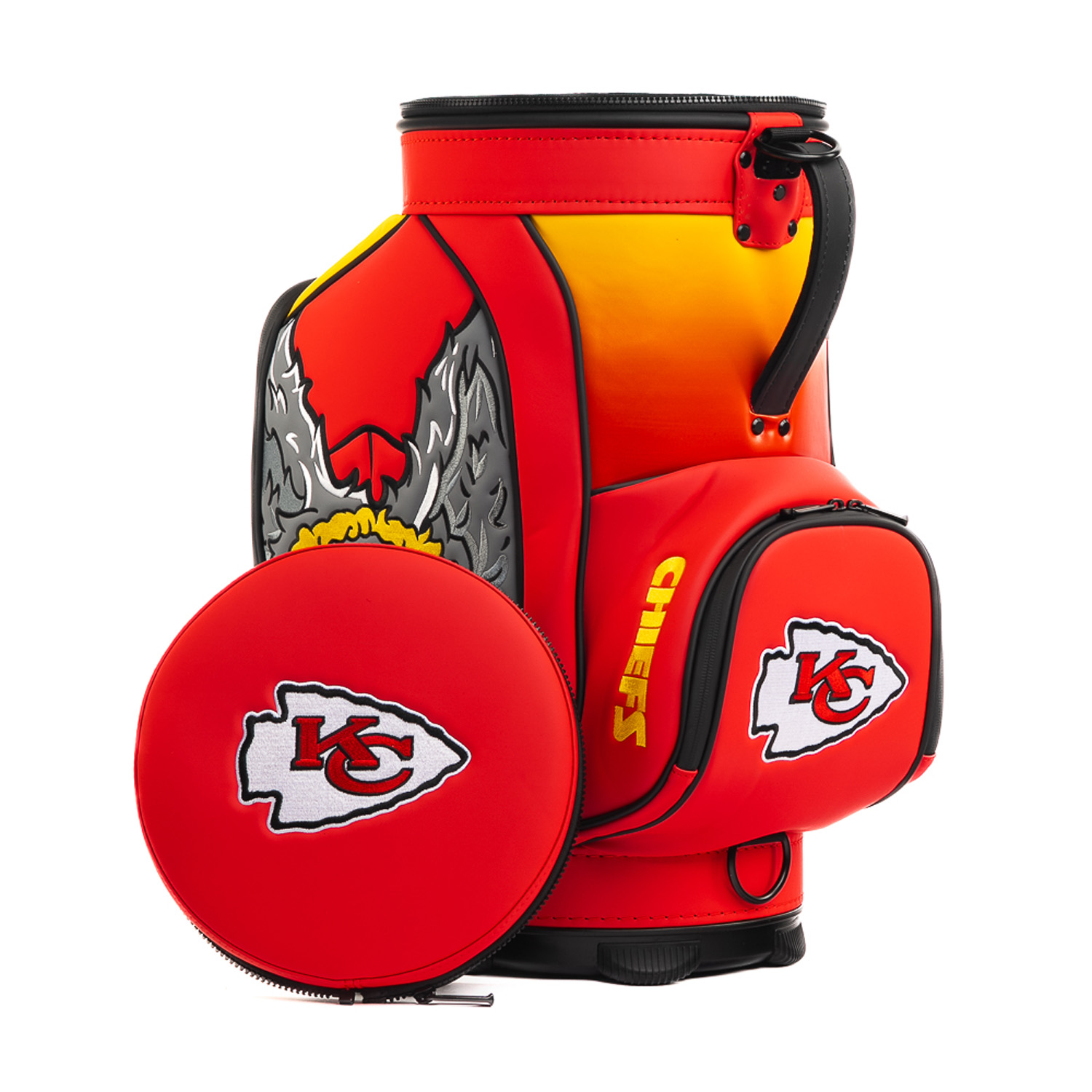 SWAG Golf Kansas City Chiefs Den Caddy Cooler