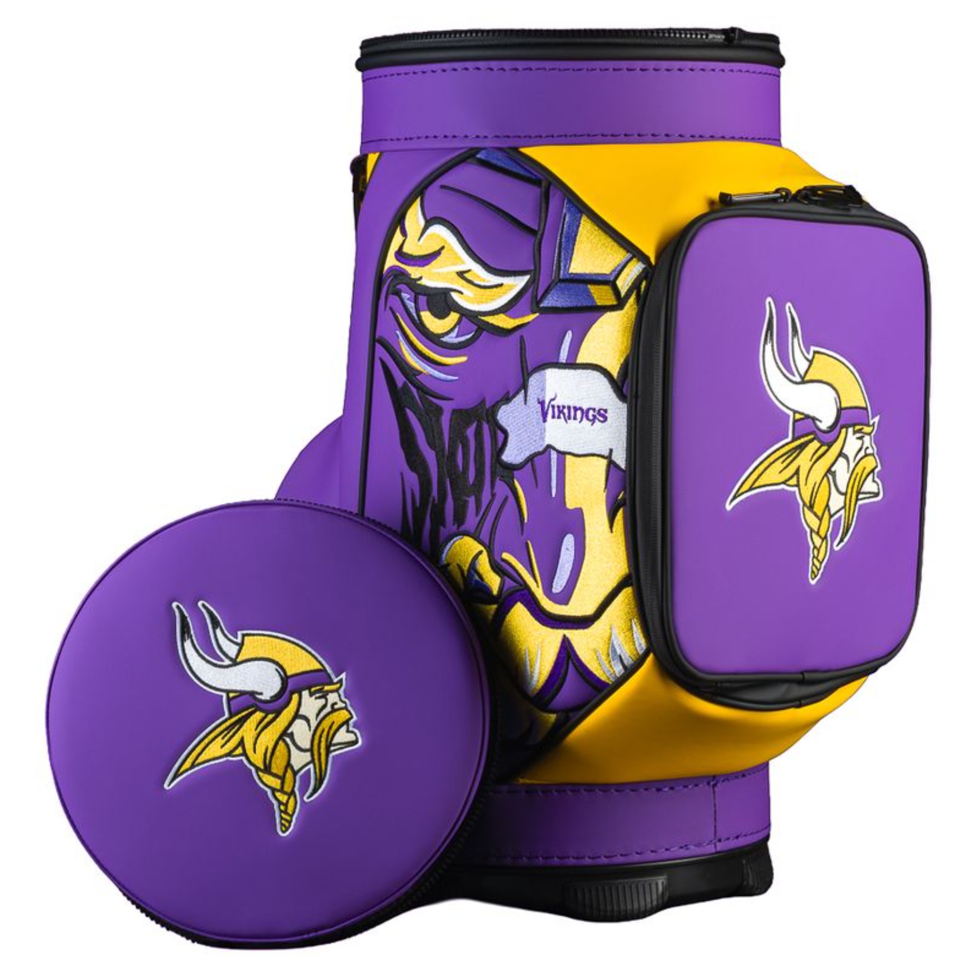 SWAG Golf Minnesota Vikings Den Caddy Cooler