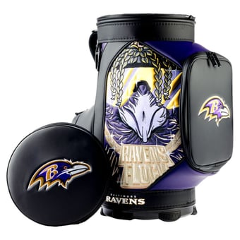 SWAG Golf Baltimore Ravens Den Caddy Cooler