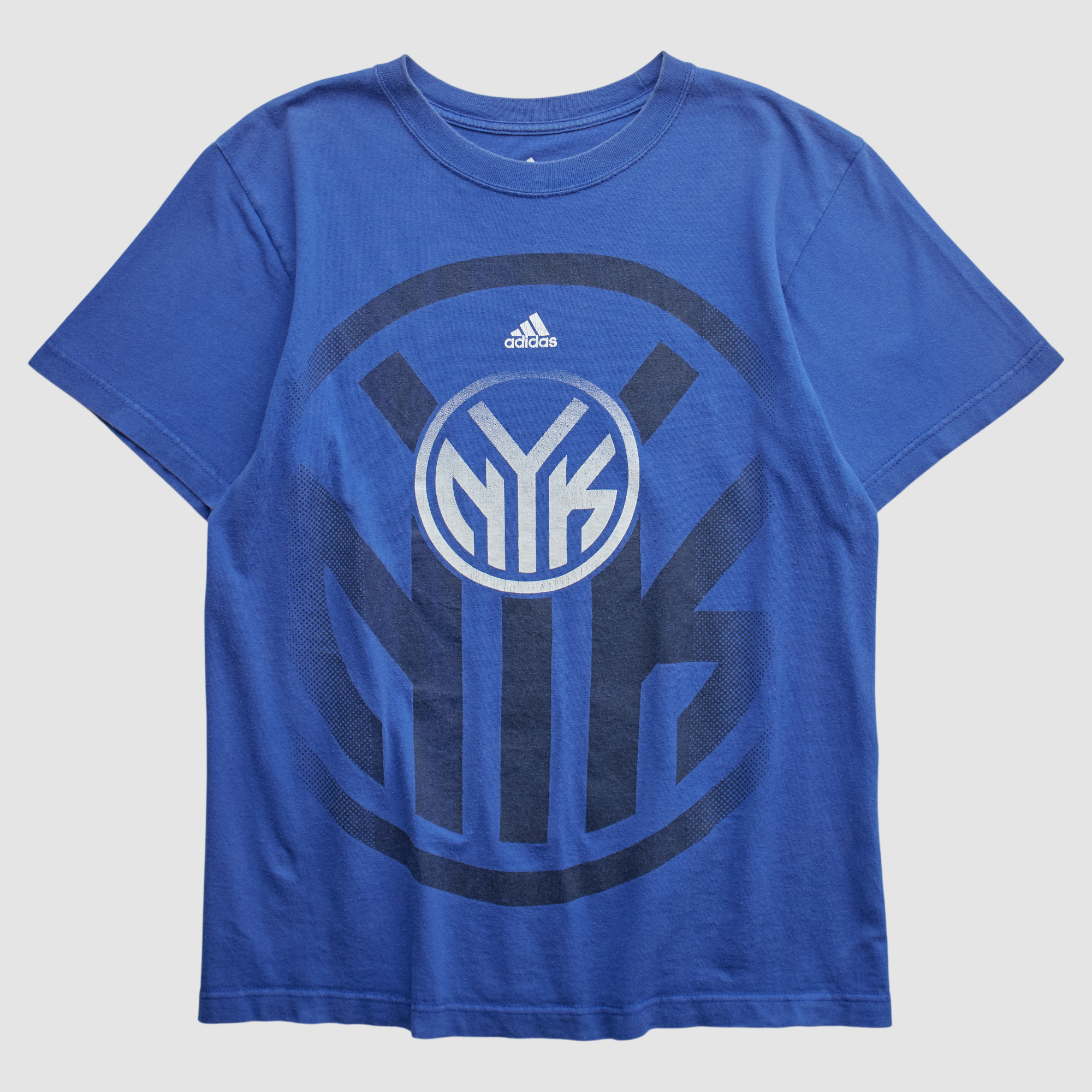 New York Knicks Adidas 2010s T-shirt – Blue – S by Fanatics Real Vintage New York Knicks Adidas 2010s T-shirt – Blue – S by Fanatics Real Vintage