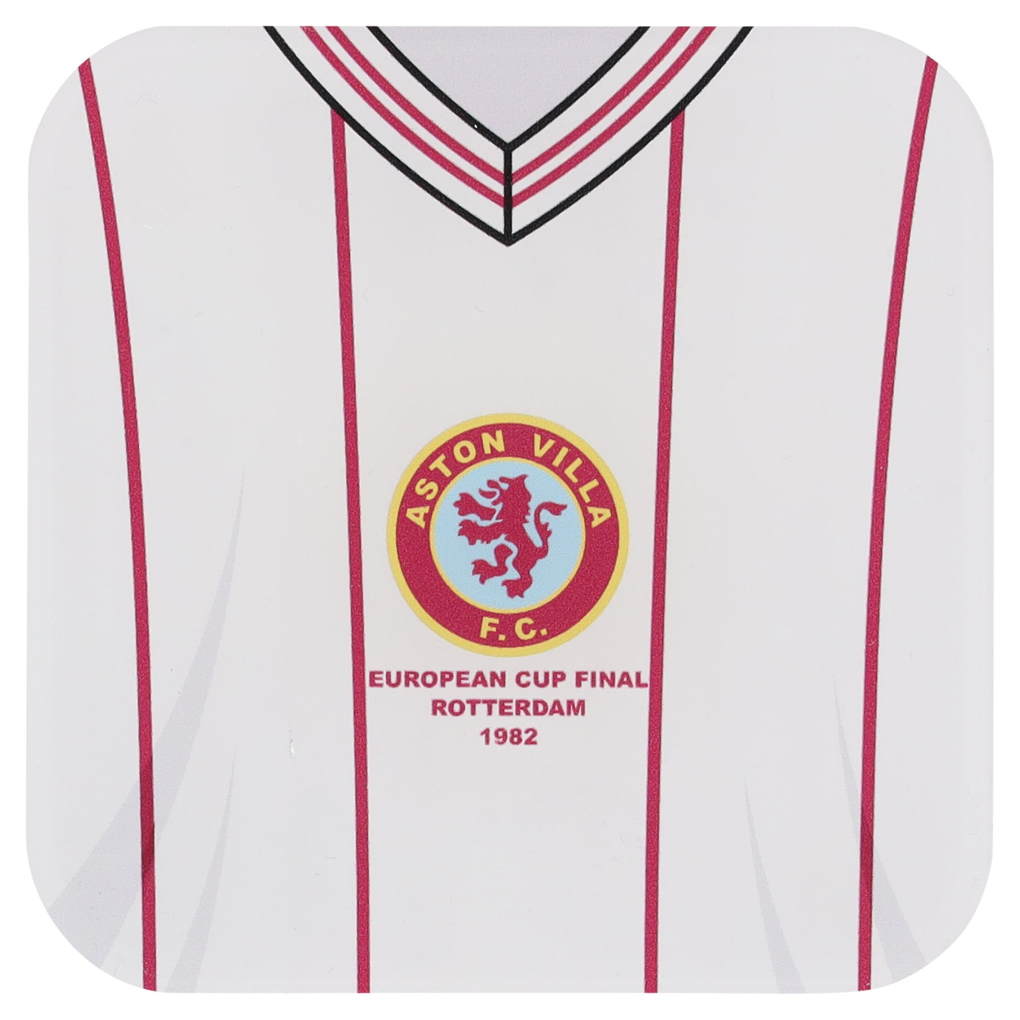 Aston Villa Acryl-Untersetzer Auswärtsspiel 1982