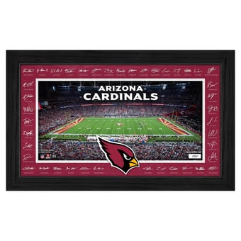 Highland Mint Arizona Cardinals 12" x 20" 2026 Signature Gridiron Panoramic Framed Photo