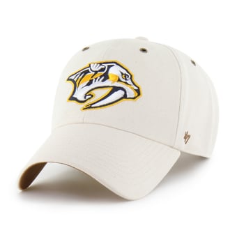 Men's '47 x Carhartt Cream Nashville Predators Undyed Clean Up Adjustable Hat
