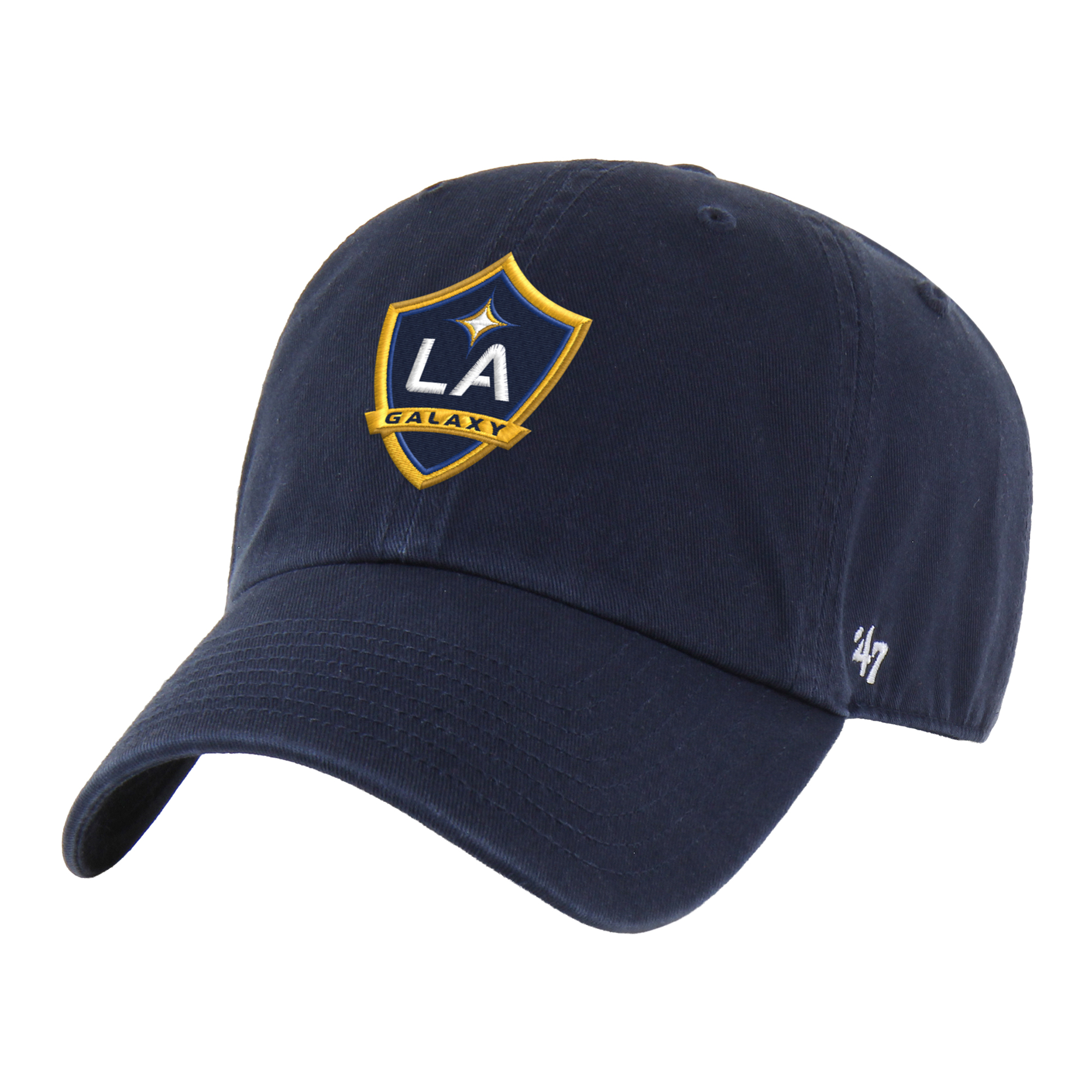 Men's '47 Navy LA Galaxy Clean-Up Adjustable Hat