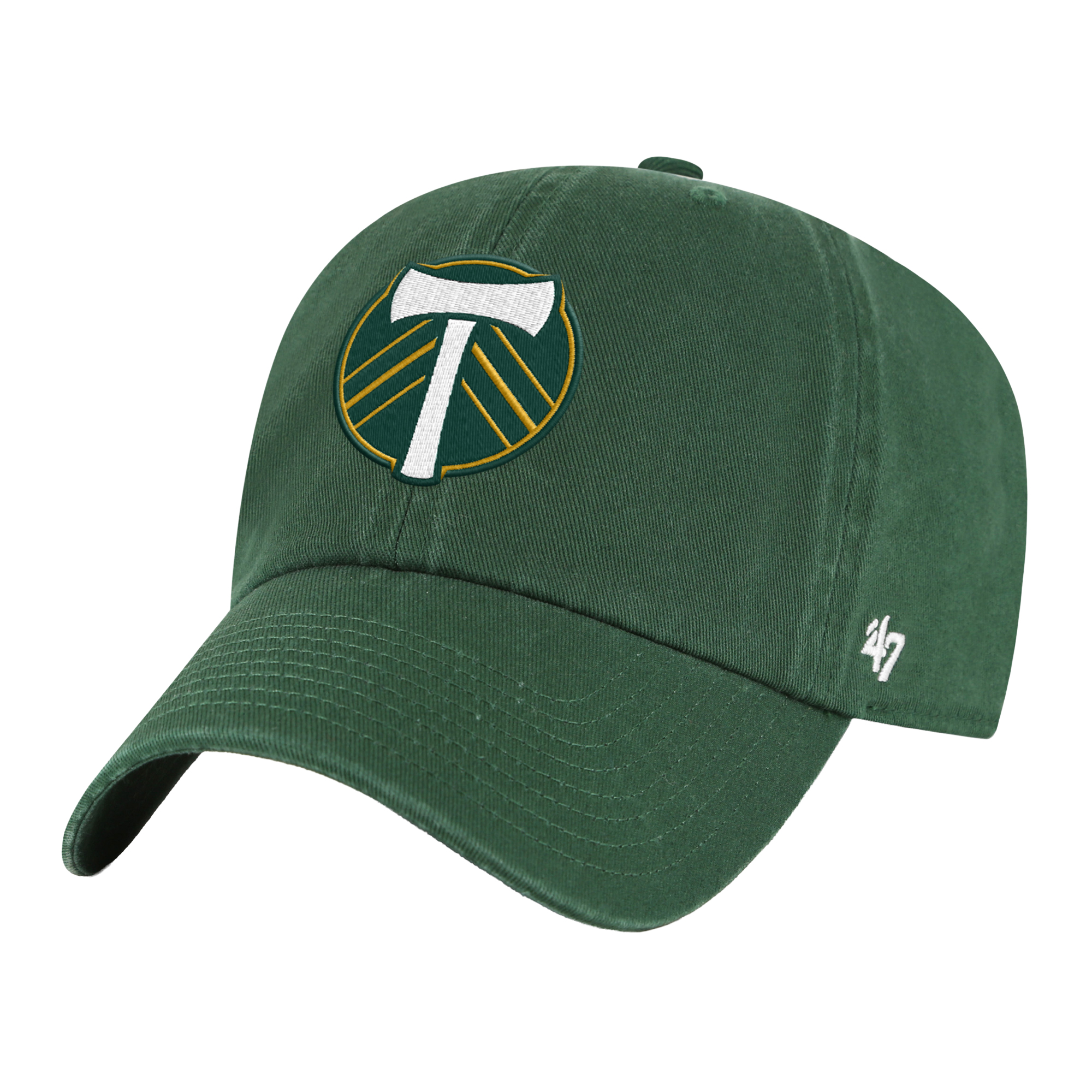 Men's '47 Green Portland Timbers Clean-Up Adjustable Hat