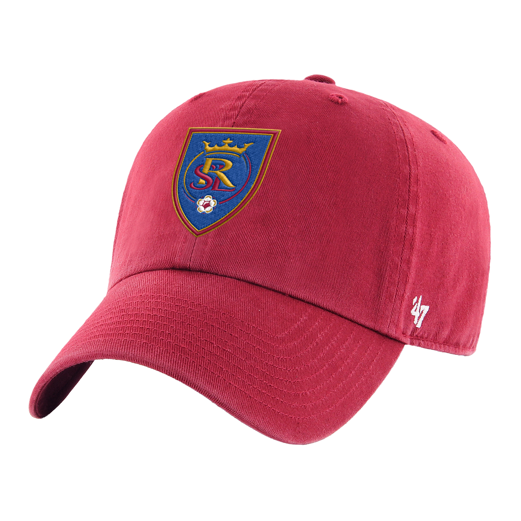 Men's '47 Red Real Salt Lake Clean-Up Adjustable Hat
