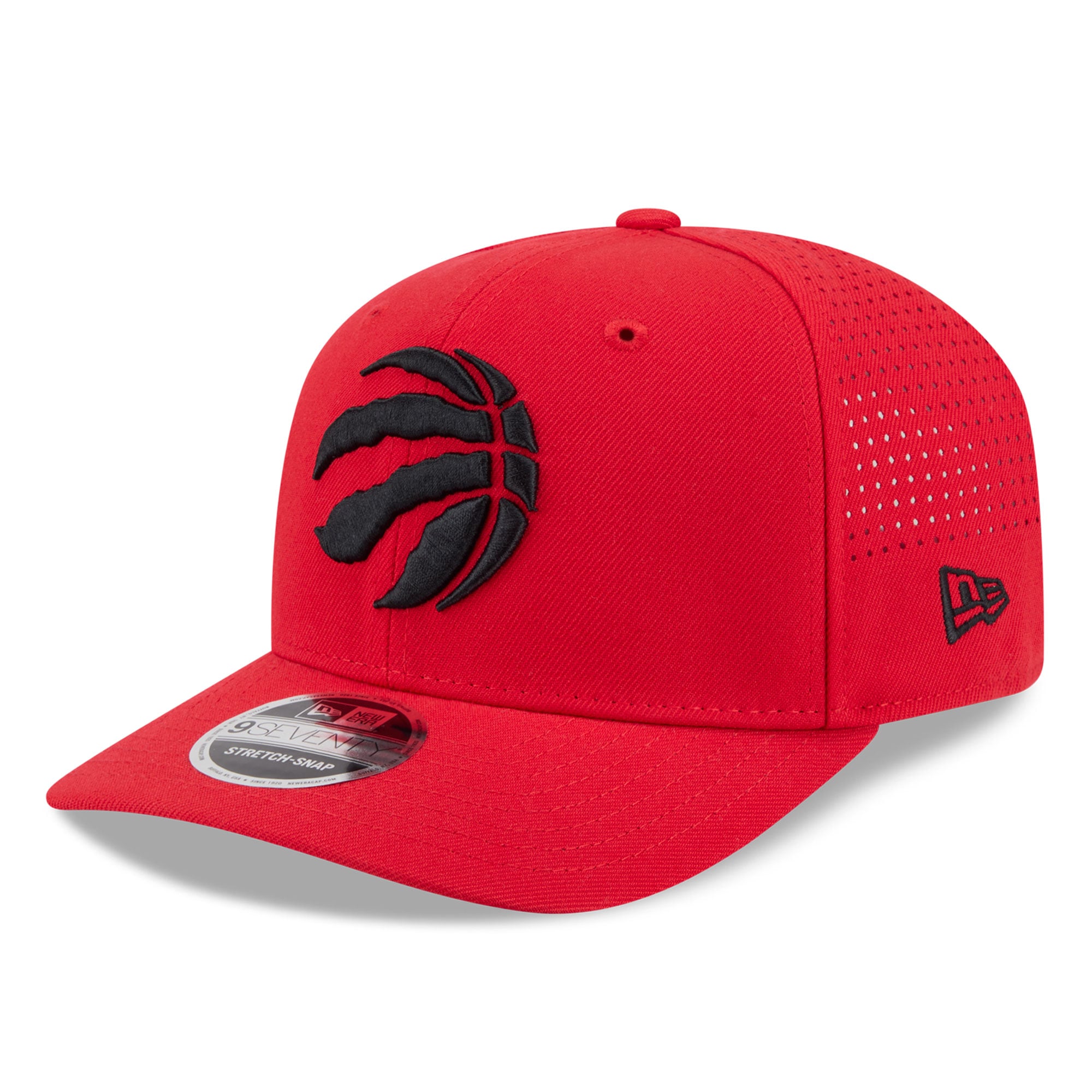 Men's New Era Red Toronto Raptors Performance 9SEVENTY Stretch-Snap Hat