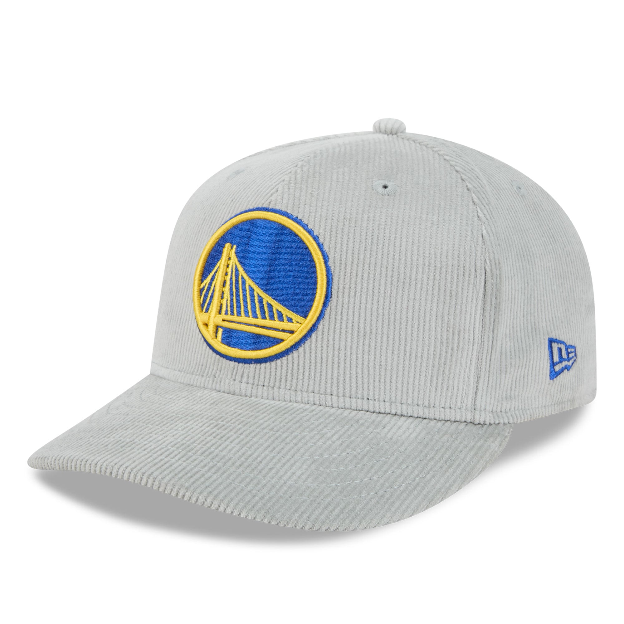 Men's New Era Gray Golden State Warriors Corduroy 59FIFTY Fitted Hat