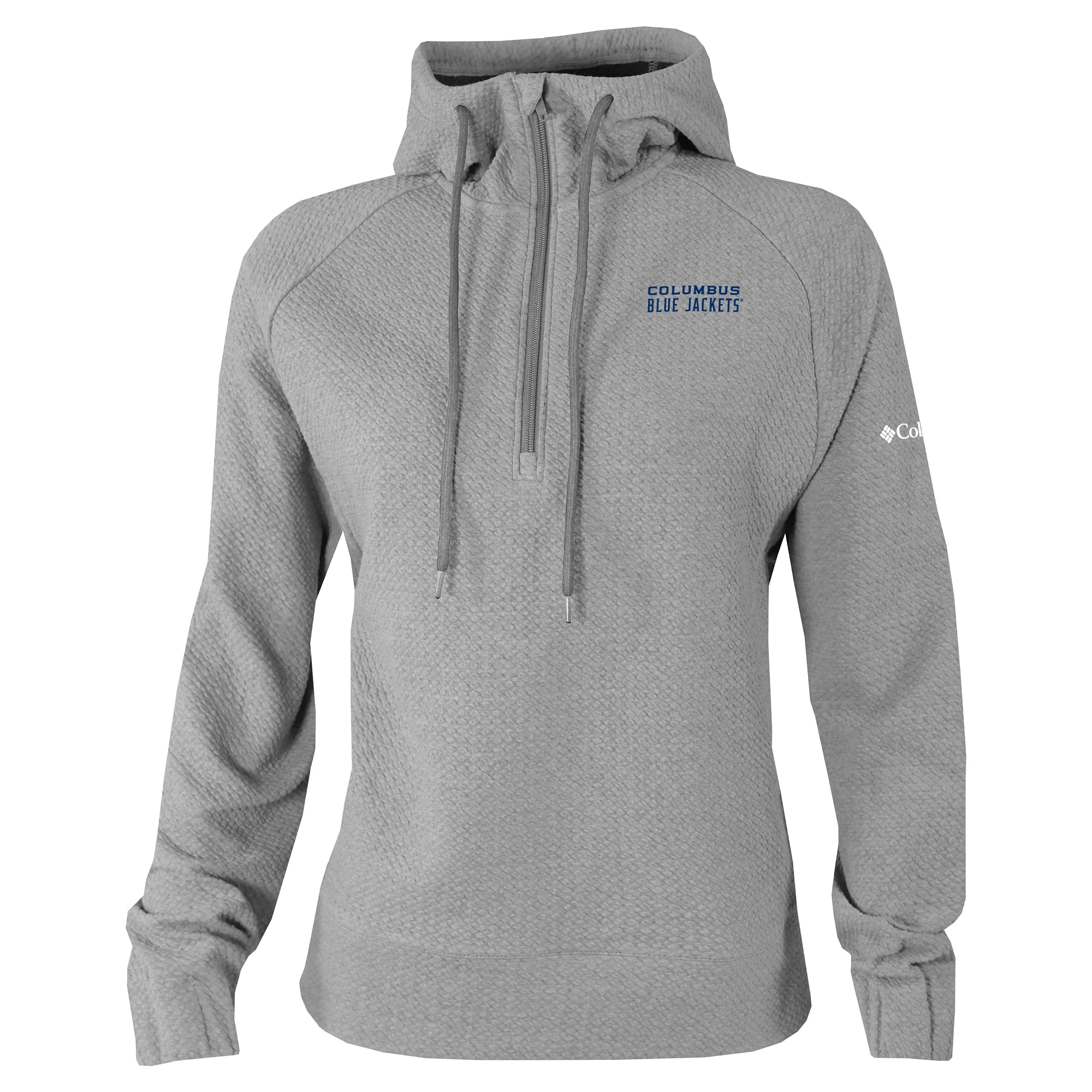 Women's Columbia Gray Columbus Blue Jackets Swingcraft Hoodie