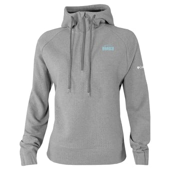 Women's Columbia Gray Seattle Kraken Swingcraft Hoodie