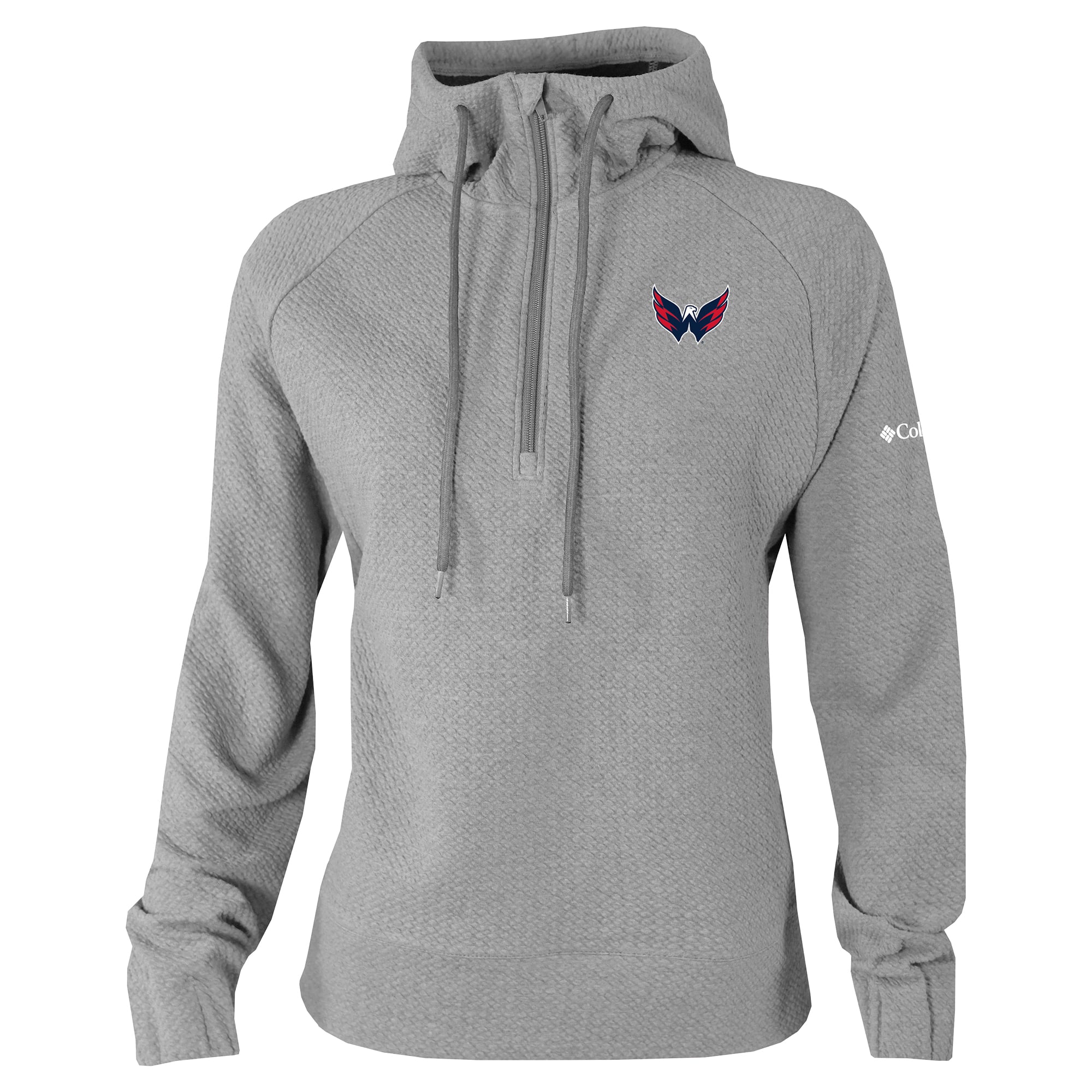 Women's Columbia Gray Washington Capitals Swingcraft Hoodie