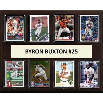 "Byron Buxton Minnesota Twins 12"" x 15"" Trading Card Plaque"