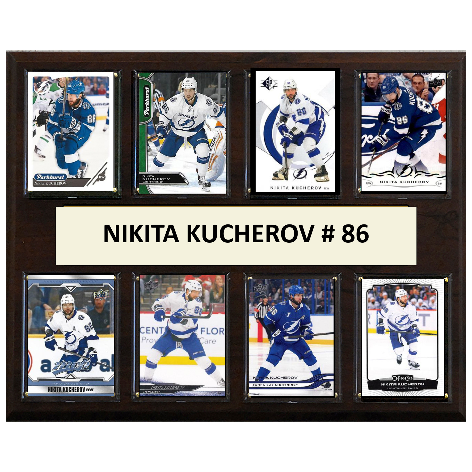 Nikita Kucherov Tampa Bay Lightning 12" x 15" Trading Card Plaque