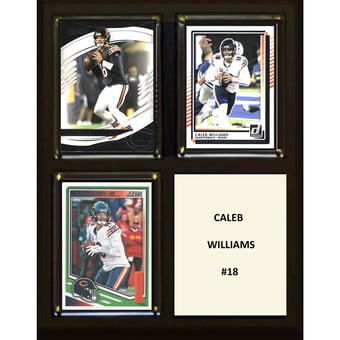 Caleb Williams Chicago Bears 8" x 10" Trading Card Plaque