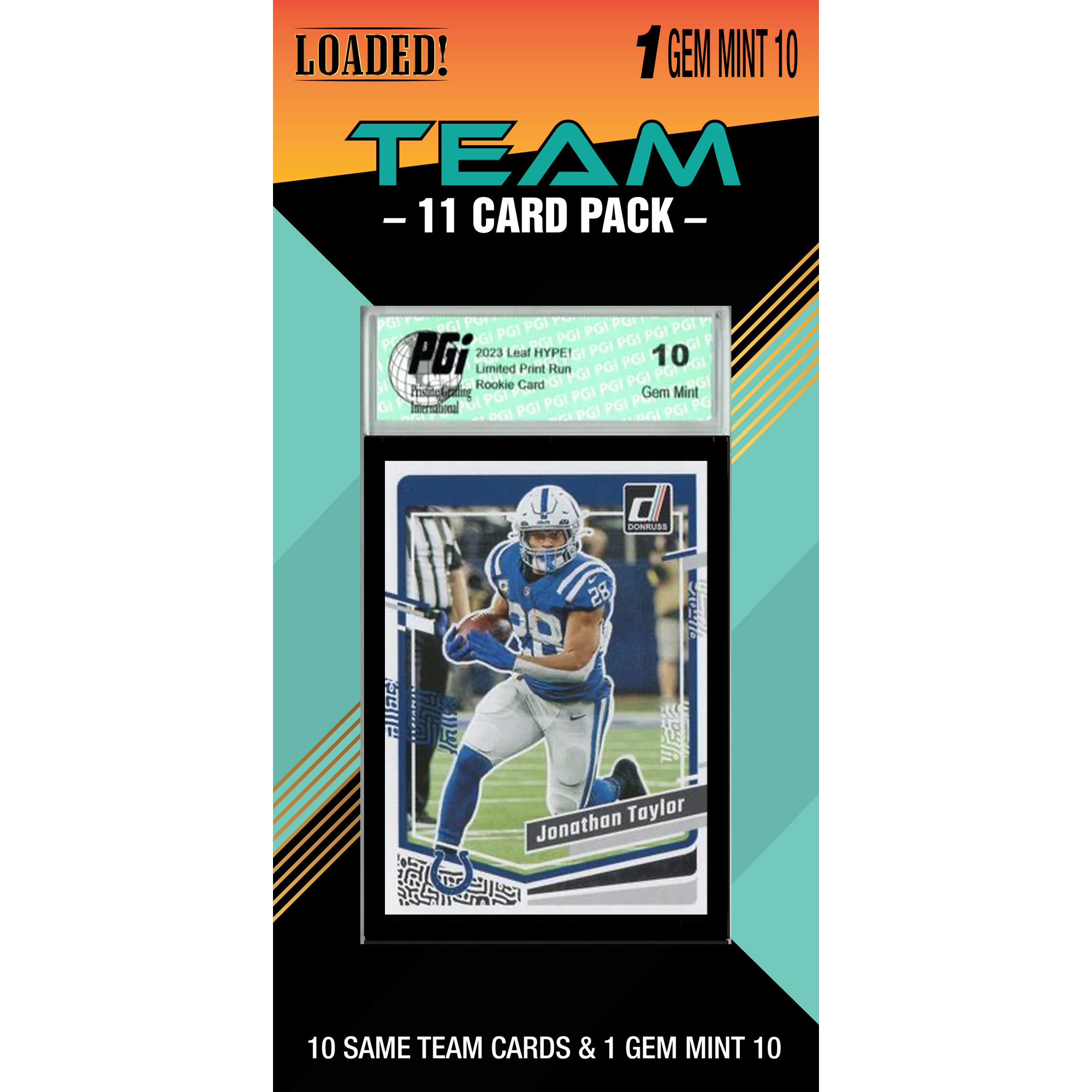 Indianapolis Colts Team Trading Card Pack
