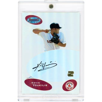 Kevin Youkilis Boston Red Sox Autographed 2003 Bowman Best #BB-KY Card