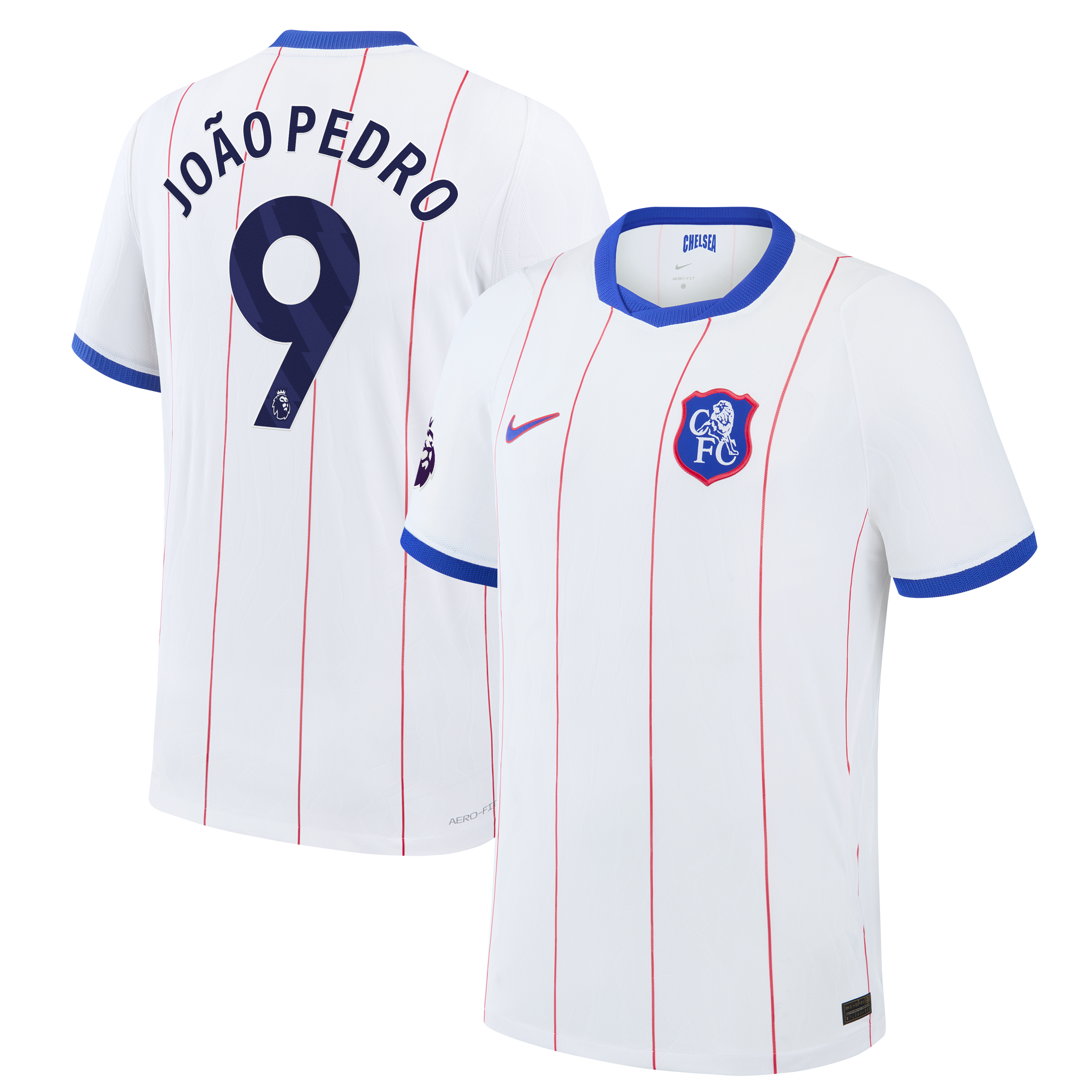 Men’s Nike João Pedro White Chelsea 2026/27 Third Match Authentic Jersey Men’s Nike João Pedro White Chelsea 2026/27 Third Match Authentic Jersey