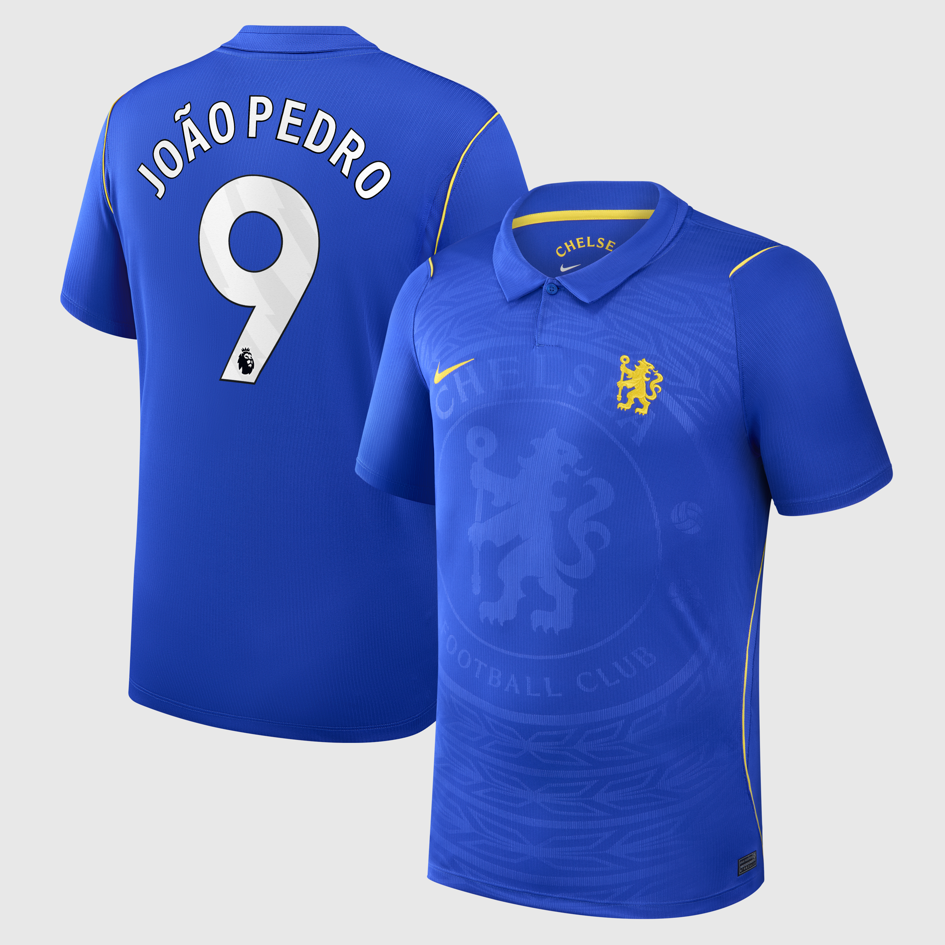 Men's Nike João Pedro Blue Chelsea 2026/27 Home Stadium Replica Jersey