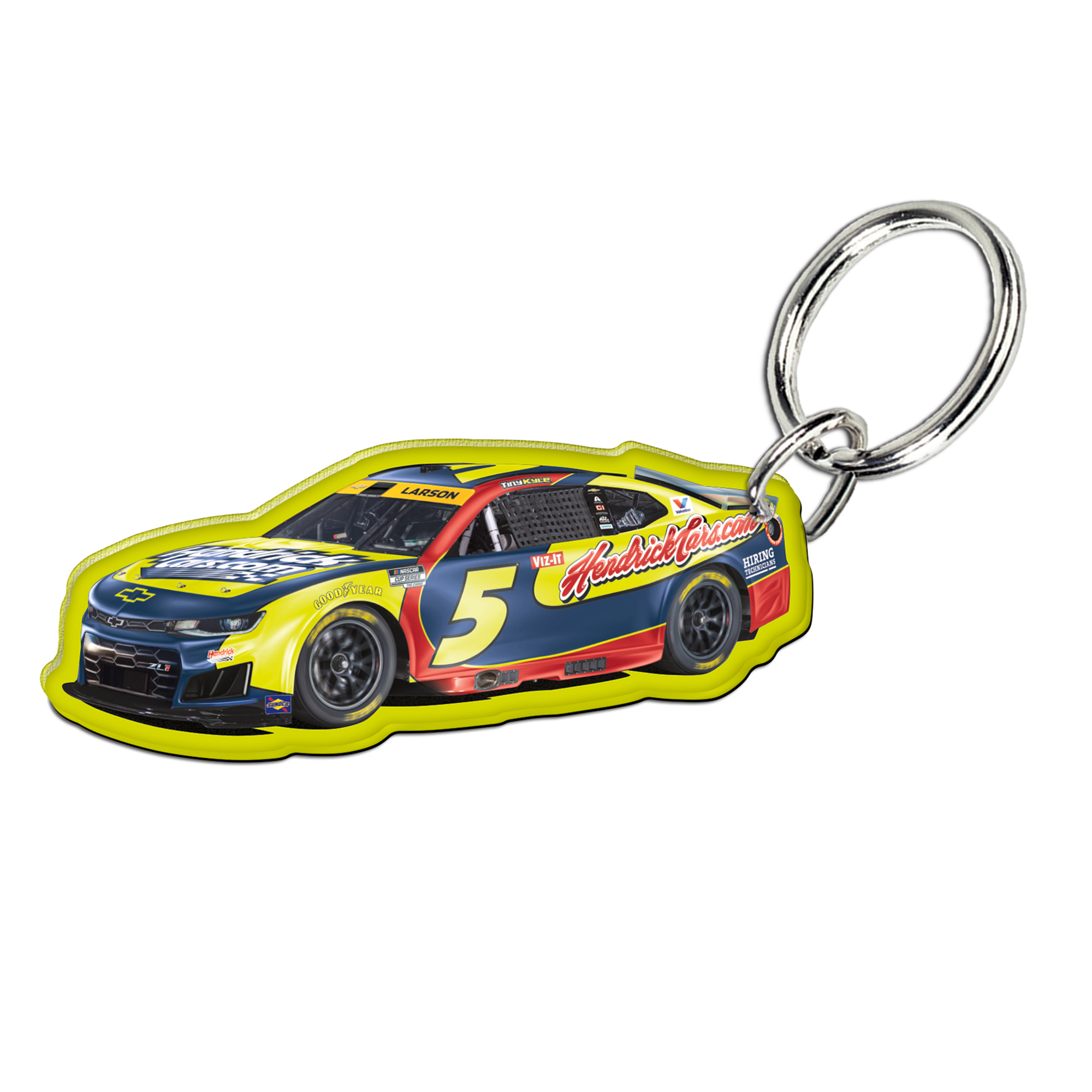 WinCraft Kyle Larson Hendrick’s Tribute Premium Acrylic Key Ring WinCraft Kyle Larson Hendrick’s Tribute Premium Acrylic Key Ring