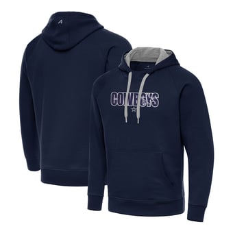 Men's Antigua Navy Dallas Cowboys Impact Victory Hoodie