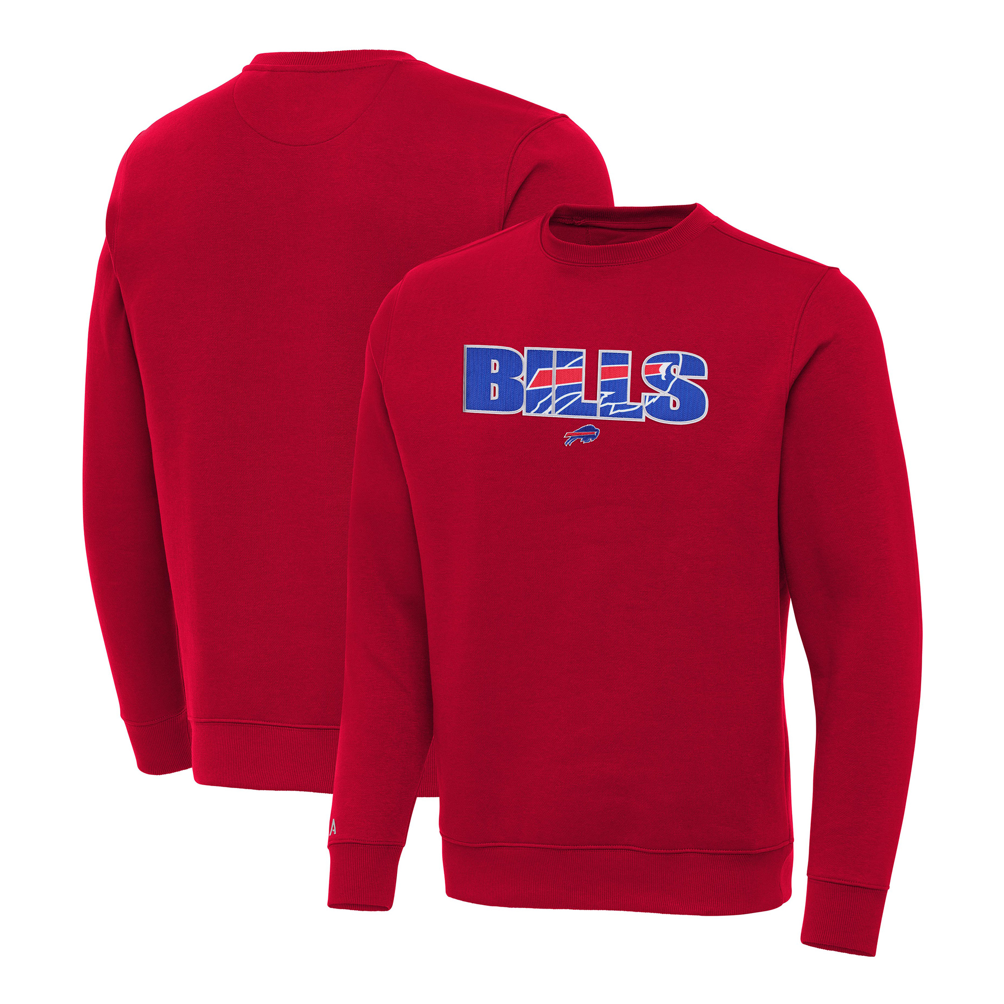 Men's Antigua Red Buffalo Bills Impact Victory Sweatshirt
