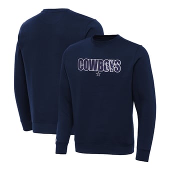 Men's Antigua Navy Dallas Cowboys Impact Victory Sweatshirt