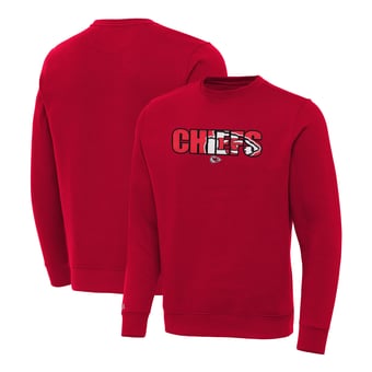 Men's Antigua Red Kansas City Chiefs Impact Victory Sweatshirt