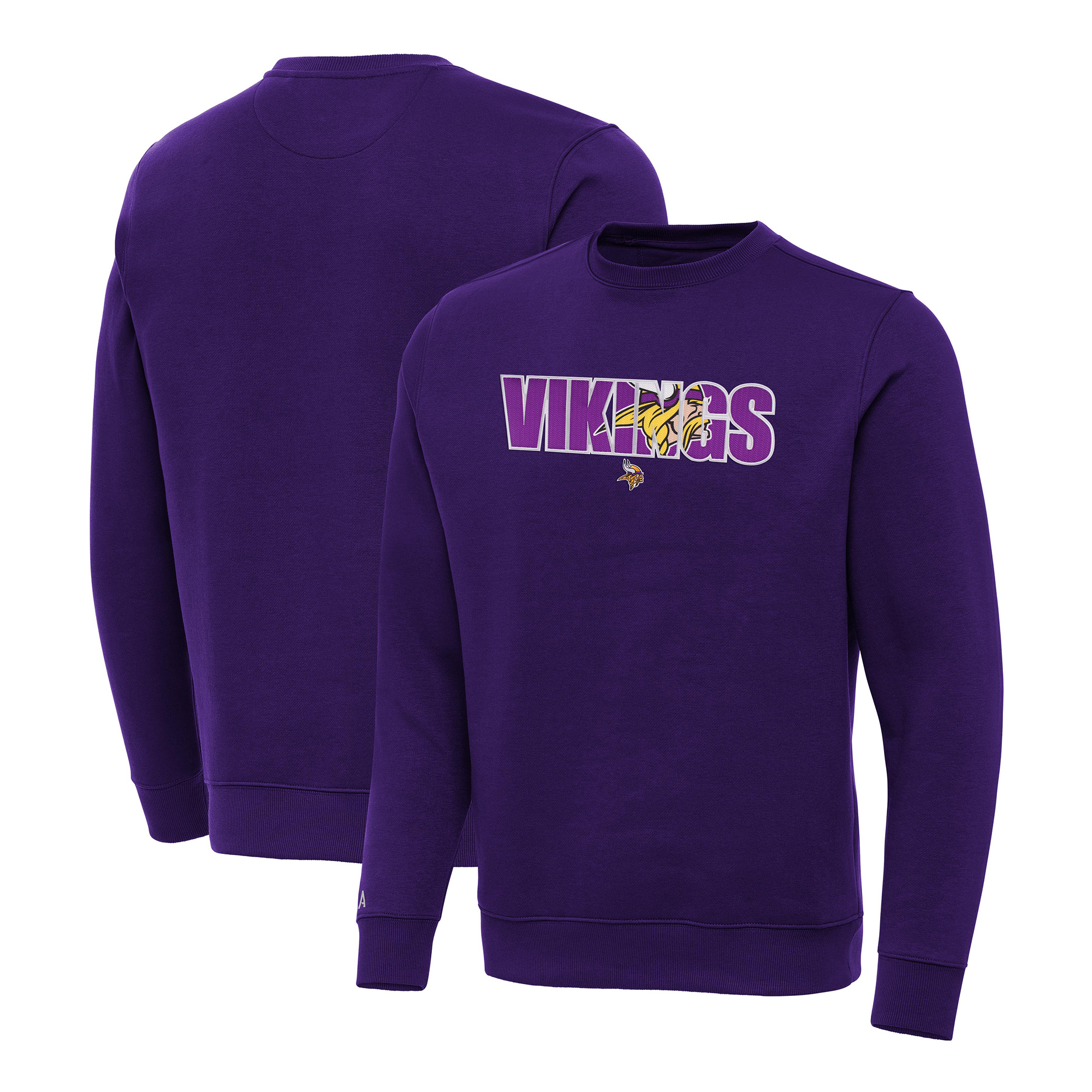 Men's Antigua Purple Minnesota Vikings Impact Victory Sweatshirt