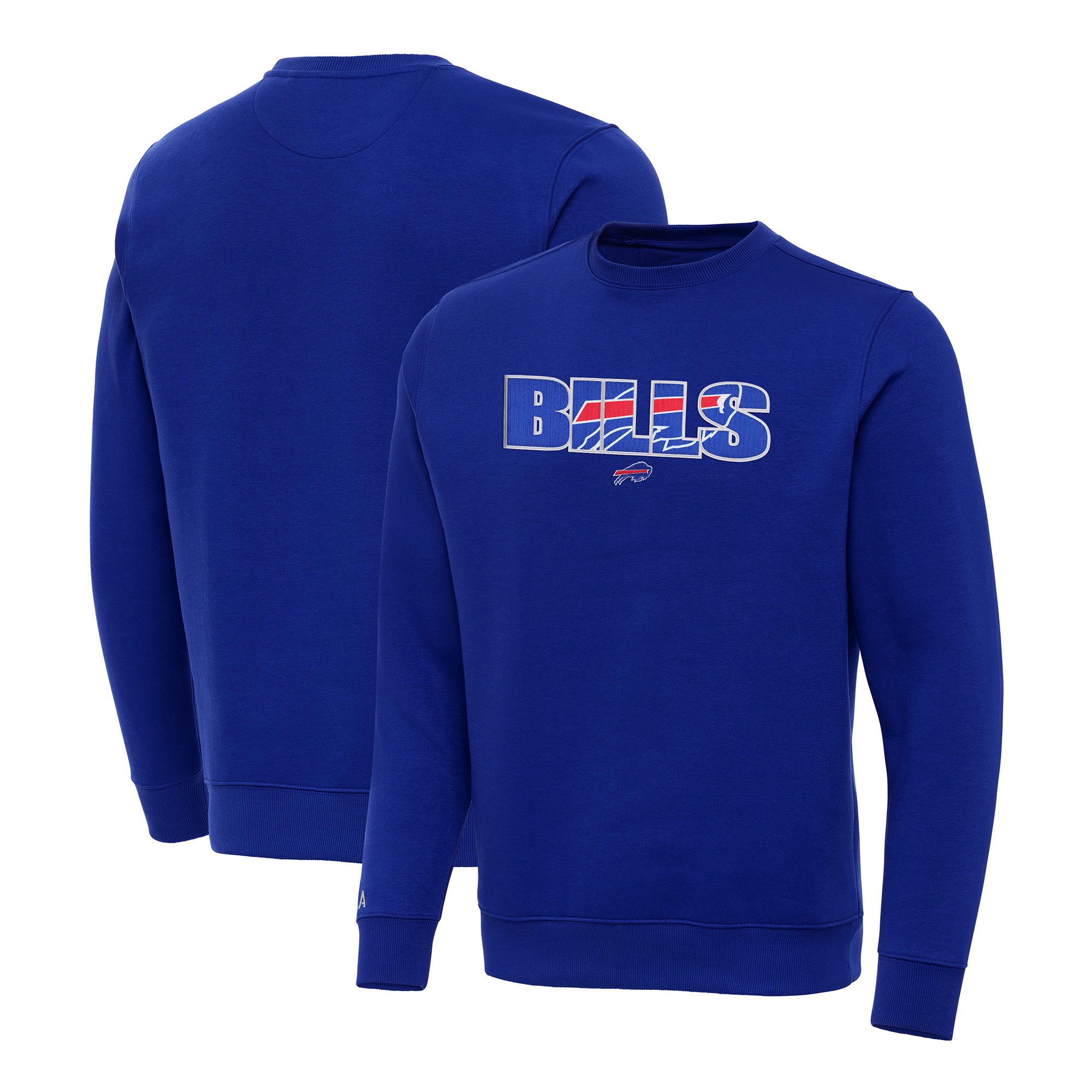 Men's Antigua Royal Buffalo Bills Impact Victory Sweatshirt