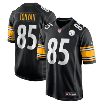 Men's Nike Robert Tonyan Black Pittsburgh Steelers Team Game Jersey