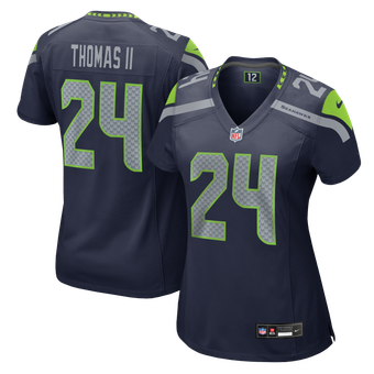 Women's Nike Rodney Thomas II College Navy Seattle Seahawks Team Game Jersey