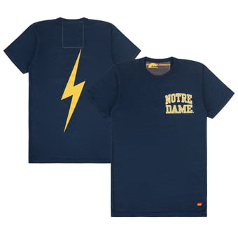 Unisex Aviator Nation Navy Notre Dame Fighting Irish Tri-Blend T-Shirt