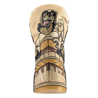 SWAG Golf New Orleans Saints Bespoke Driver Cover