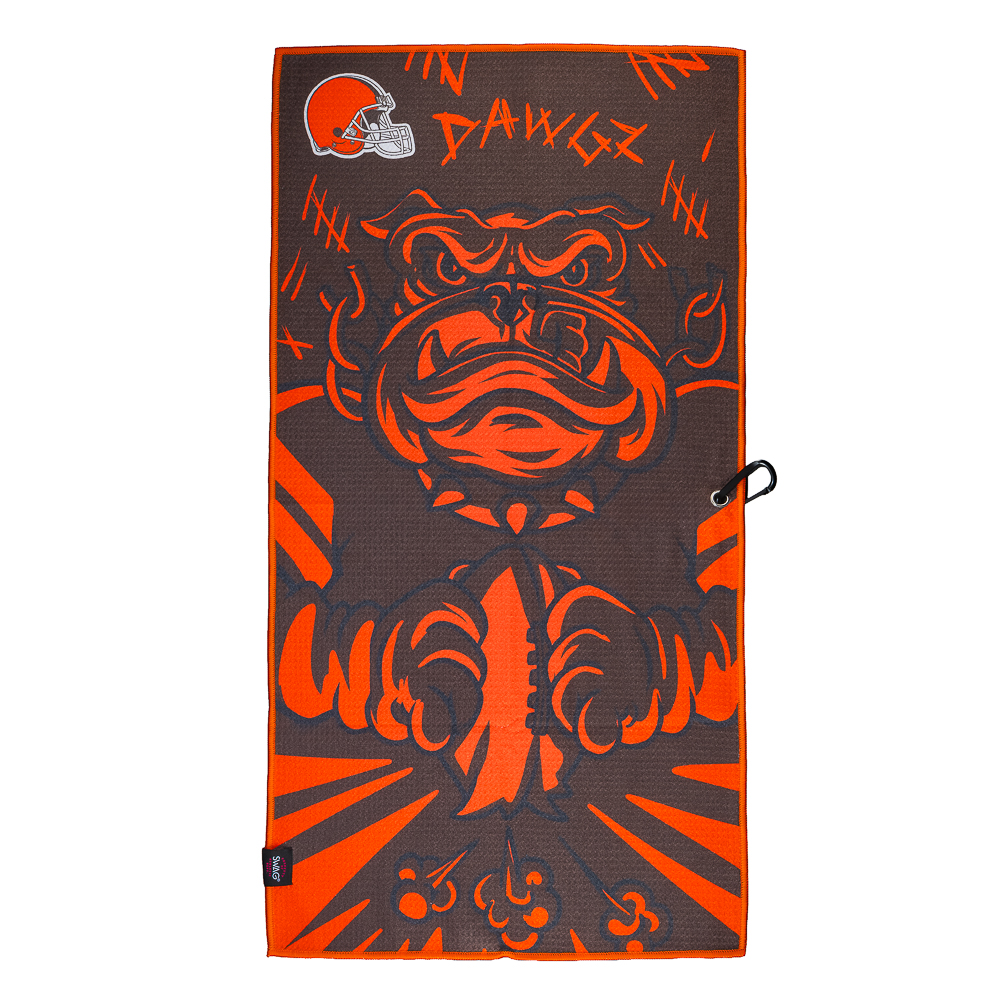 SWAG Golf Cleveland Browns 16" x 30" Golf Towel