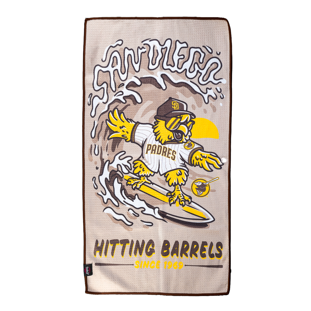 SWAG Golf San Diego Padres 16" x 30" Golf Towel