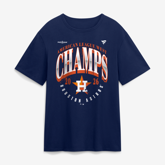 Men's Fanatics Navy Houston Astros 2026 AL West Division Champions Locker Room Big & Tall T-Shirt
