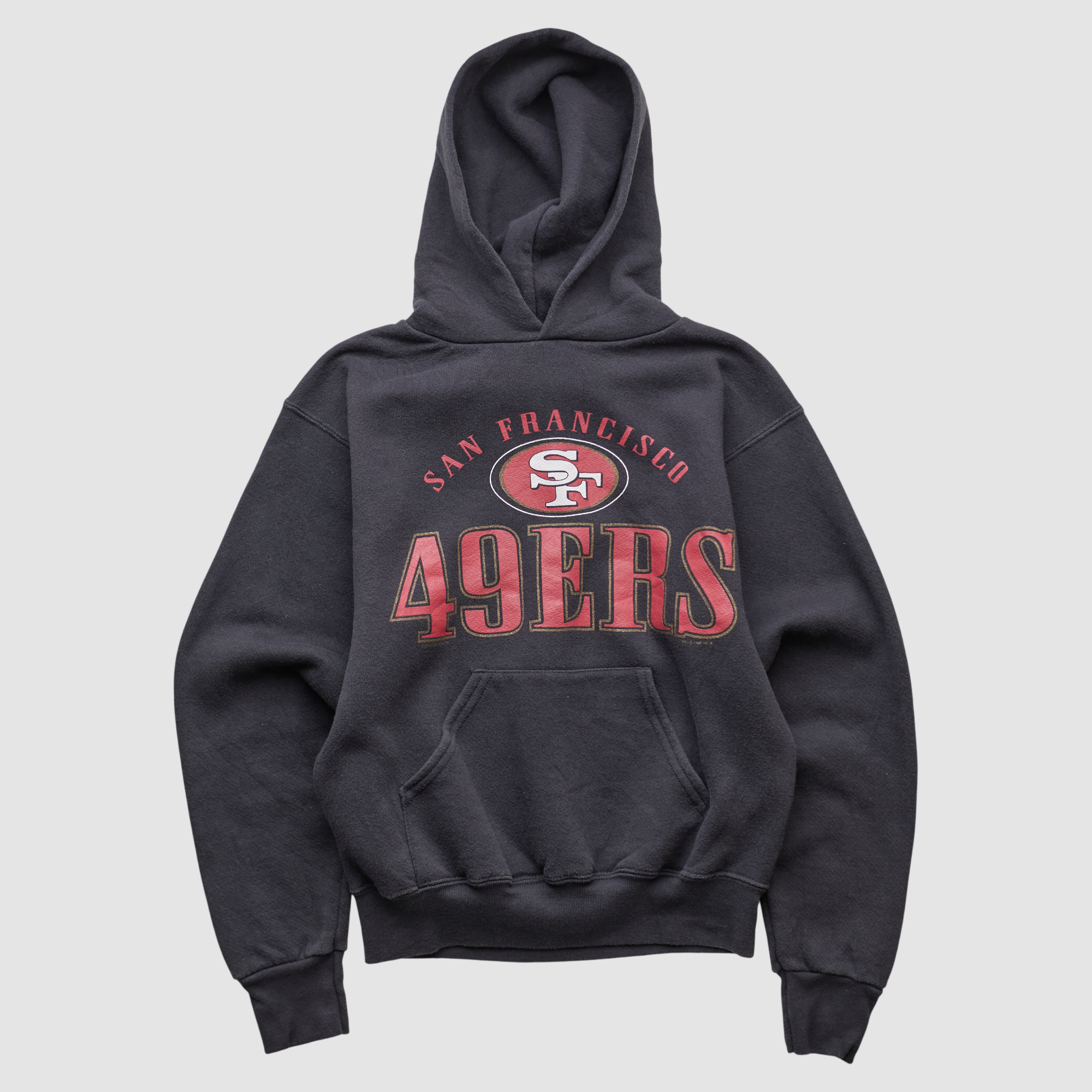 San Francisco 49ers Lee Apparel 90s Hooded Pullover Sweatshirt – Black – XXS by Fanatics Real Vintage San Francisco 49ers Lee Apparel 90s Hooded Pullover Sweatshirt – Black – XXS by Fanatics Real Vintage