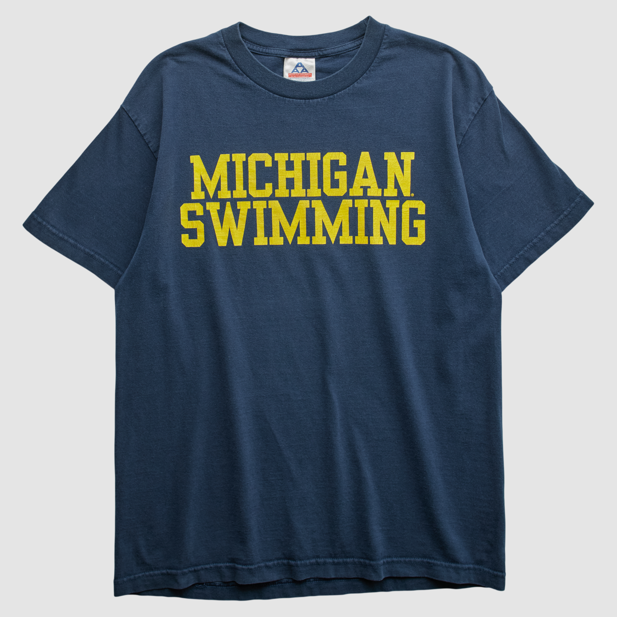 Michigan Wolverines Alstyle 2000s T-shirt - Navy - M by Fanatics Real Vintage