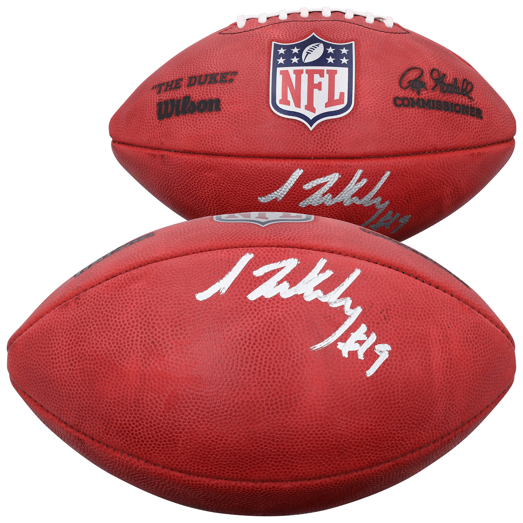 Isaiah Likely New York Giants Autographed Duke Full Color Football