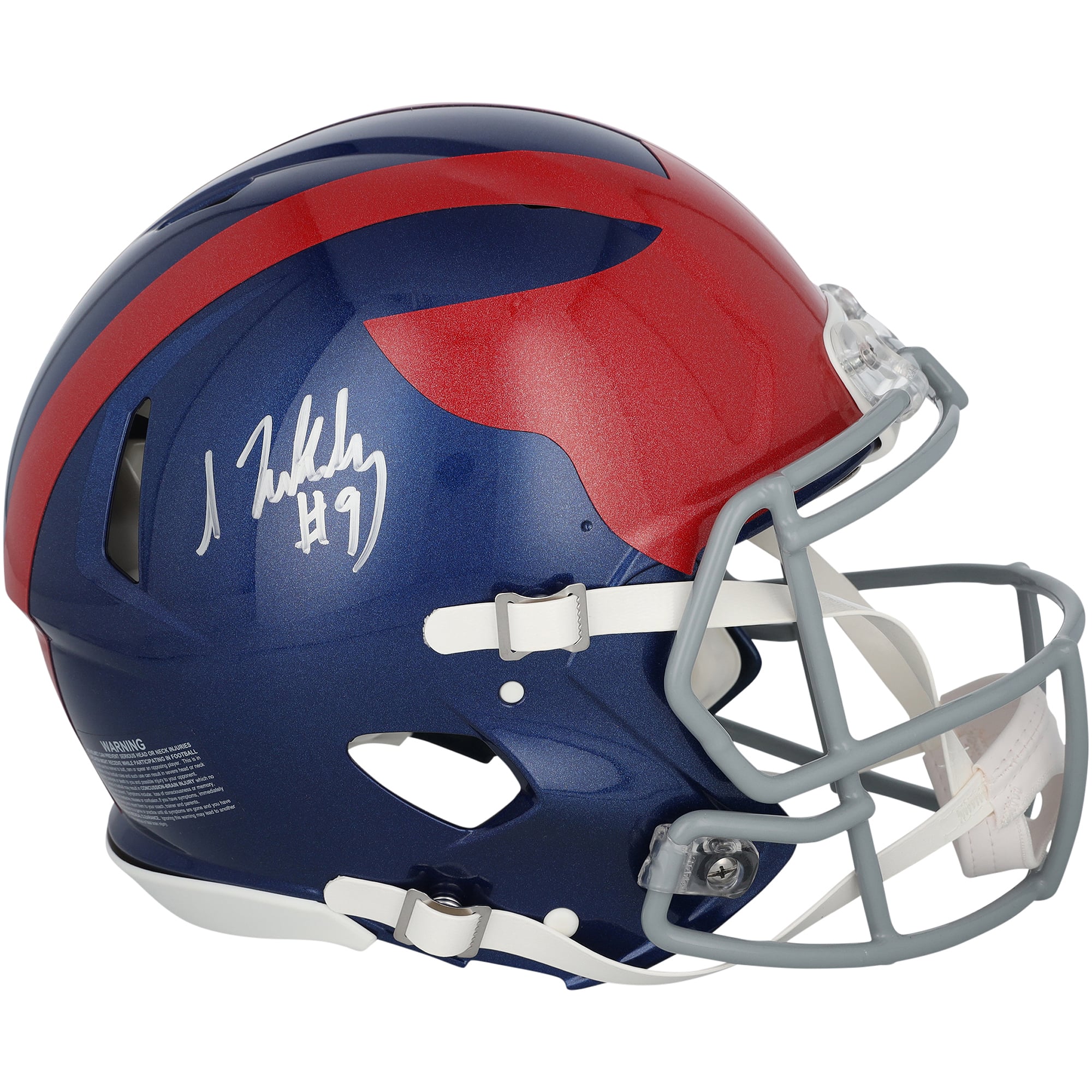Isaiah Likely New York Giants Autographed Riddell 2024 Alternate Speed Authentic Helmet