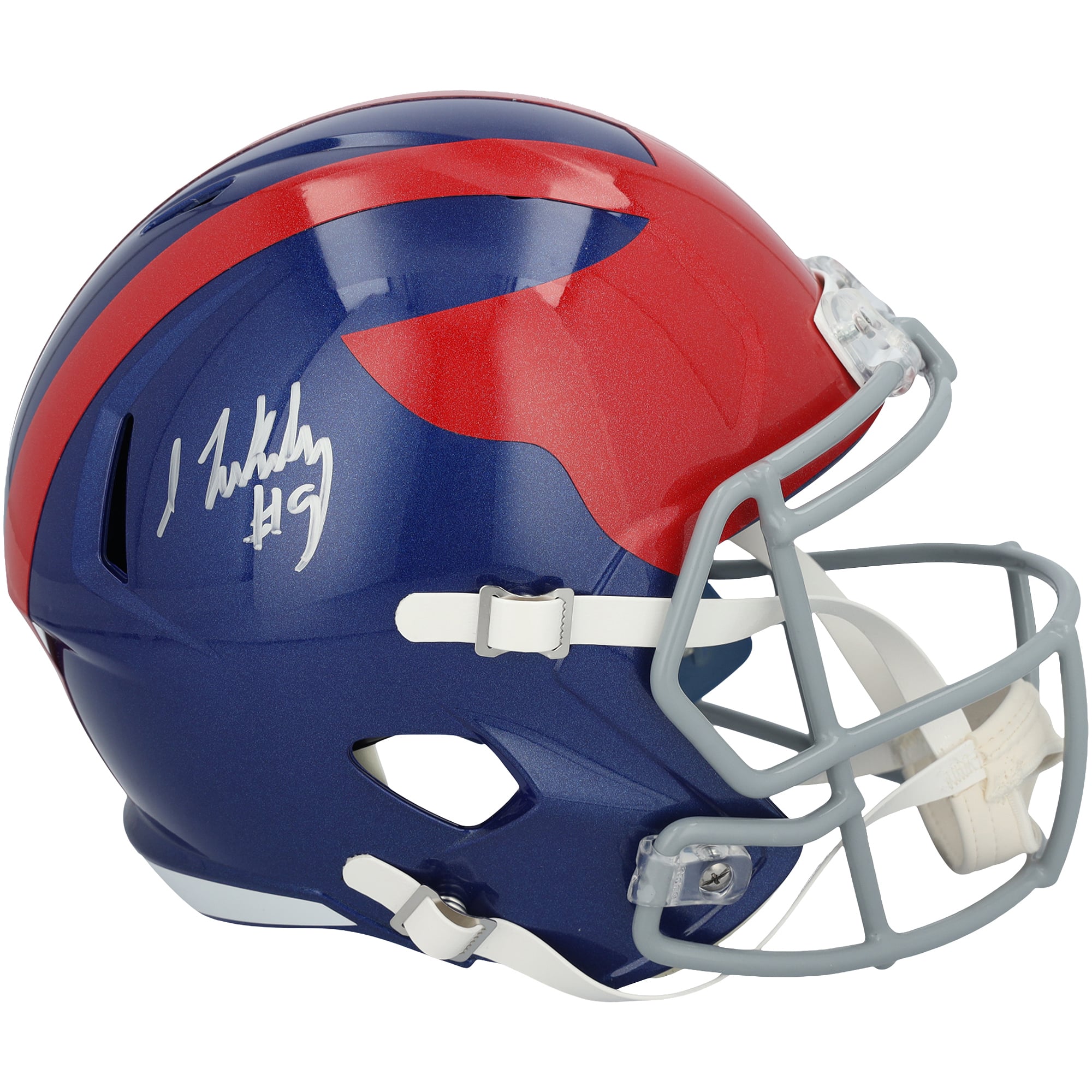 Isaiah Likely New York Giants Autographed Riddell 2024 Alternate Speed Replica Helmet