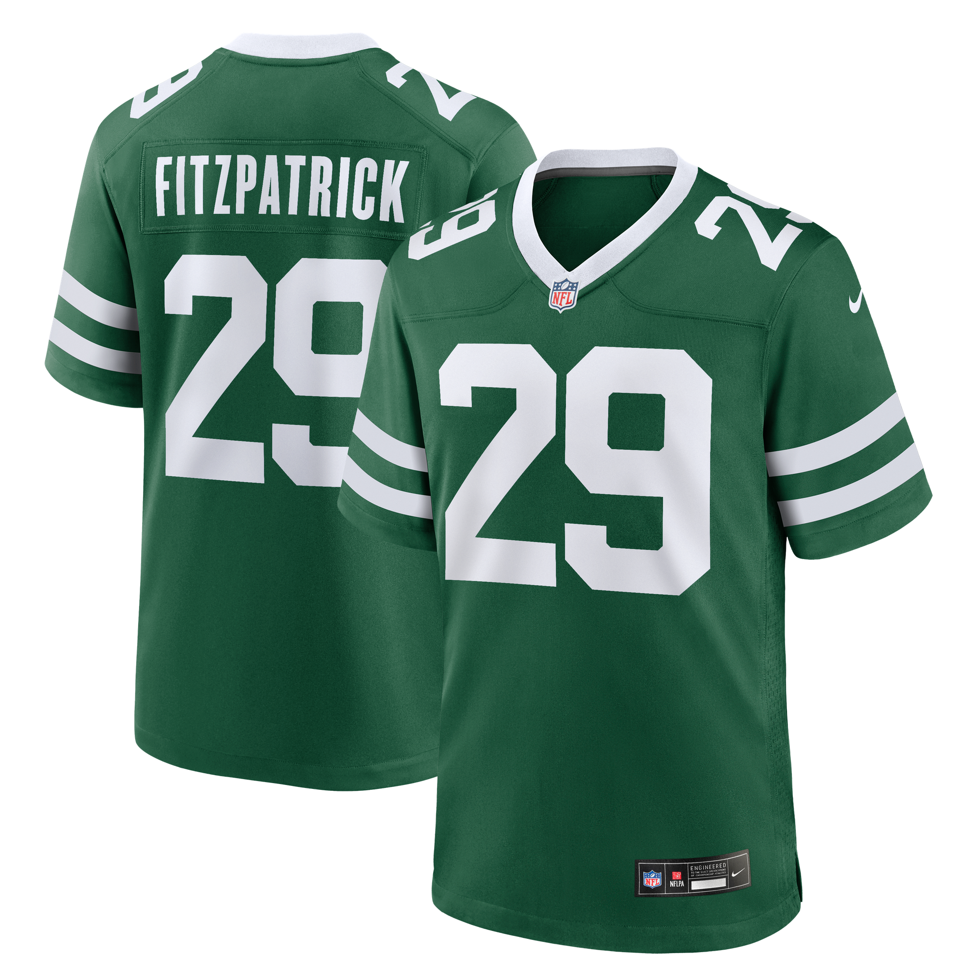 Camiseta Nike Game de la 1ª equipación del New York Jets - Verde Legacy - Minkah Fitzpatrick - Hombre