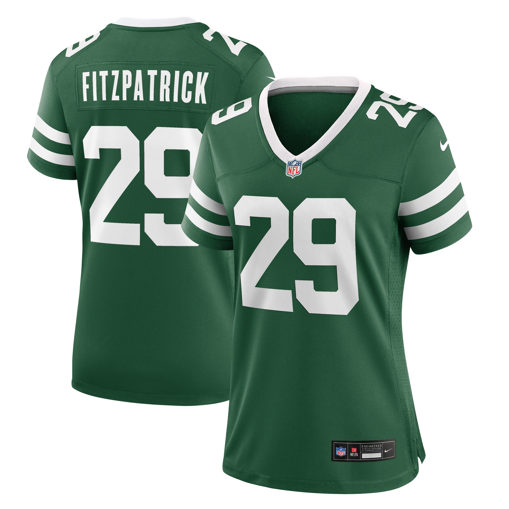 Camiseta Nike Game de la 1ª equipación del New York Jets - Verde Legacy - Minkah Fitzpatrick - Mujer