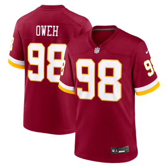 Washington Commanders Nike Game Home Jersey - Burgandy - Odafe Oweh - Mens