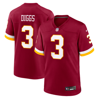 Washington Commanders Nike Game Home Jersey - Burgandy - Stefon Diggs - Mens