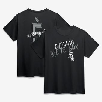 Men's Munetaka Murakami Black Chicago White Sox Hustle Name & Number T-Shirt