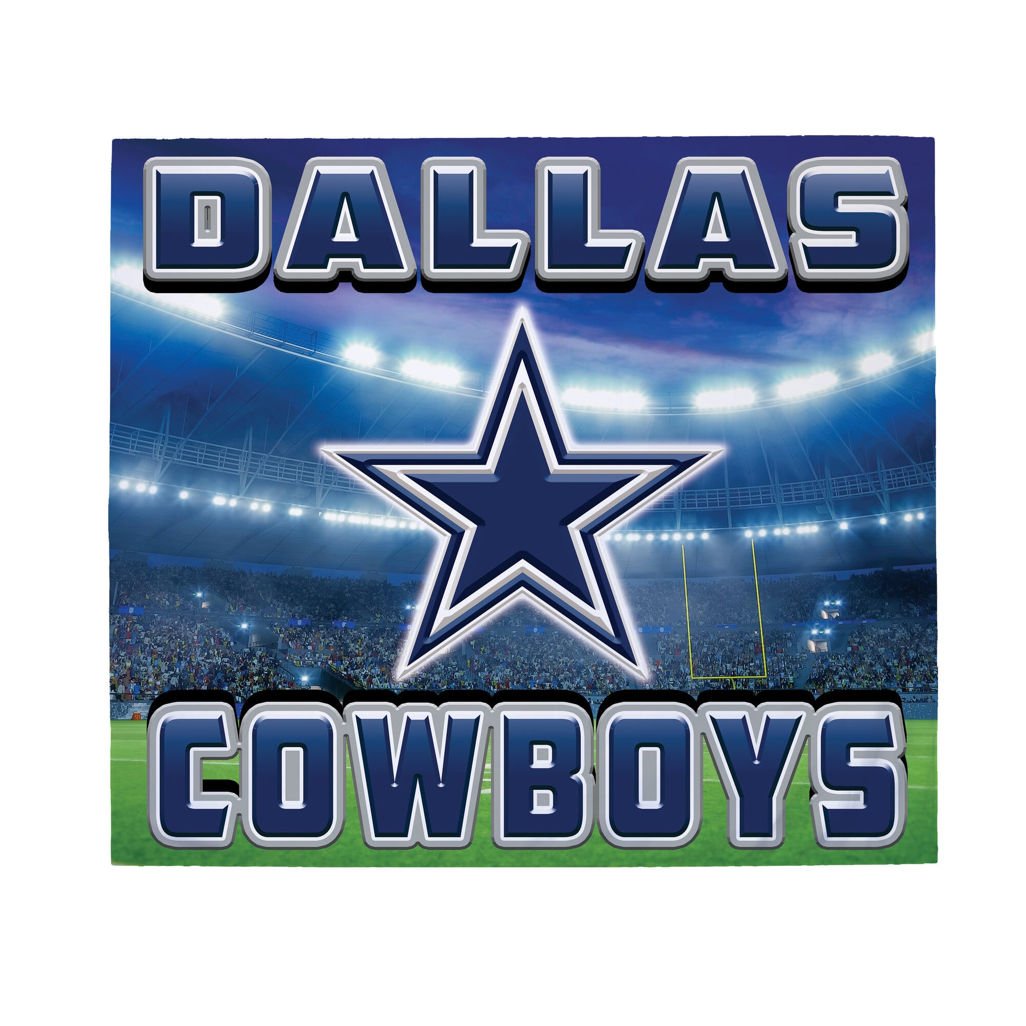 Dallas Cowboys 6' x 8' Single Car Garage Door Cover