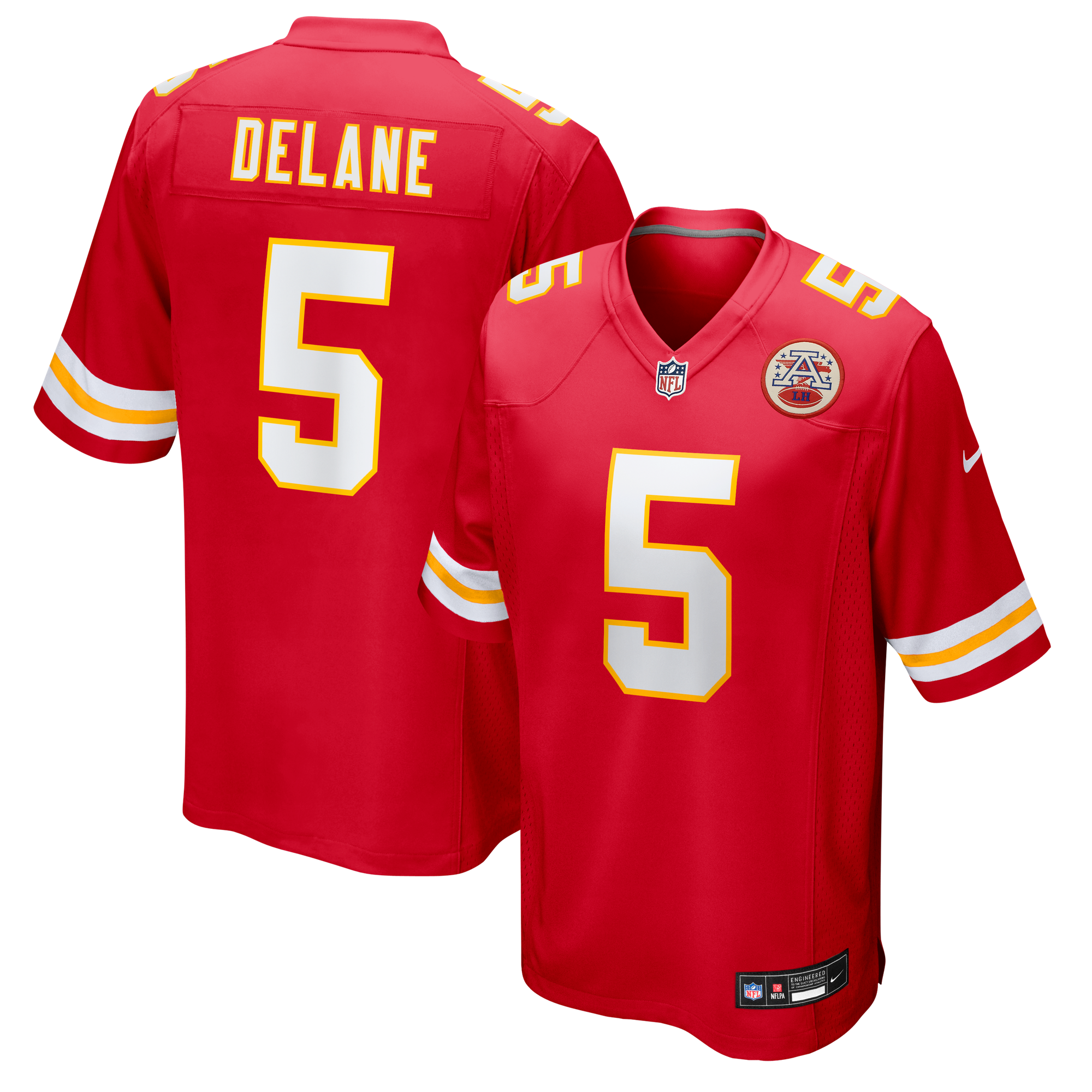 Camiseta Nike Game de la 1ª equipación del Kansas City Chiefs - Rojo - Mansoor Delane - Hombre