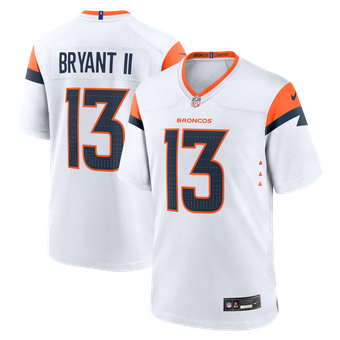 Men's Nike Pat Bryant White Denver Broncos Game Jersey